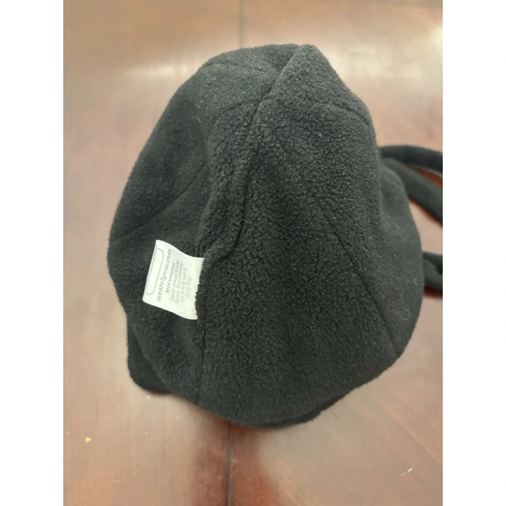 Mental Youth Black Yellow Fleece Spike Hat Ear Flap Tie Novelty Punk One Size